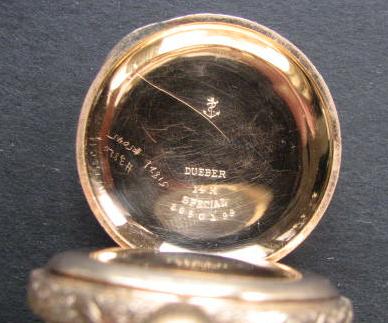 dueber special pocket watch case serial numbers