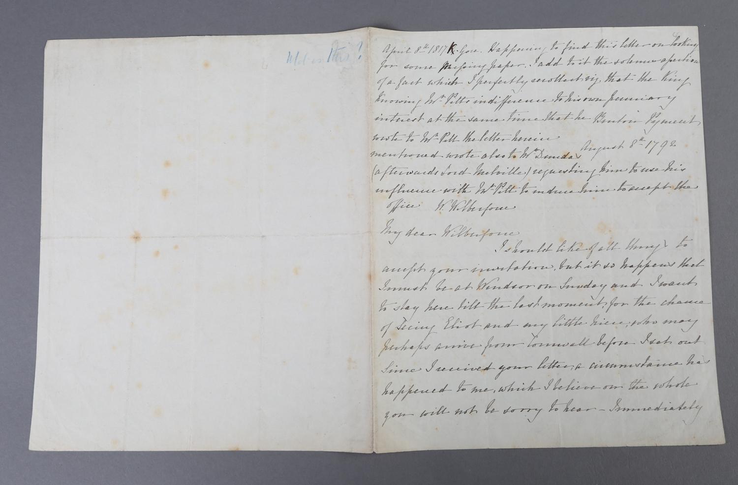 Igavel Auctions Wilberforce Will An Abstract Of The Evidence