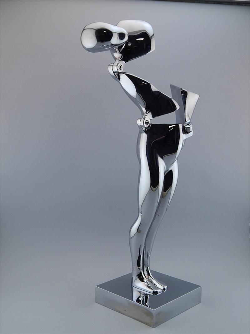 Auctions In Kansas >> iGavel Auctions: Ernest Trova "Falling Man" Chrome Plated ... Auctions In Kansas >> iGavel Auctions: Ernest Trova "Falling Man" Chrome Plated ...