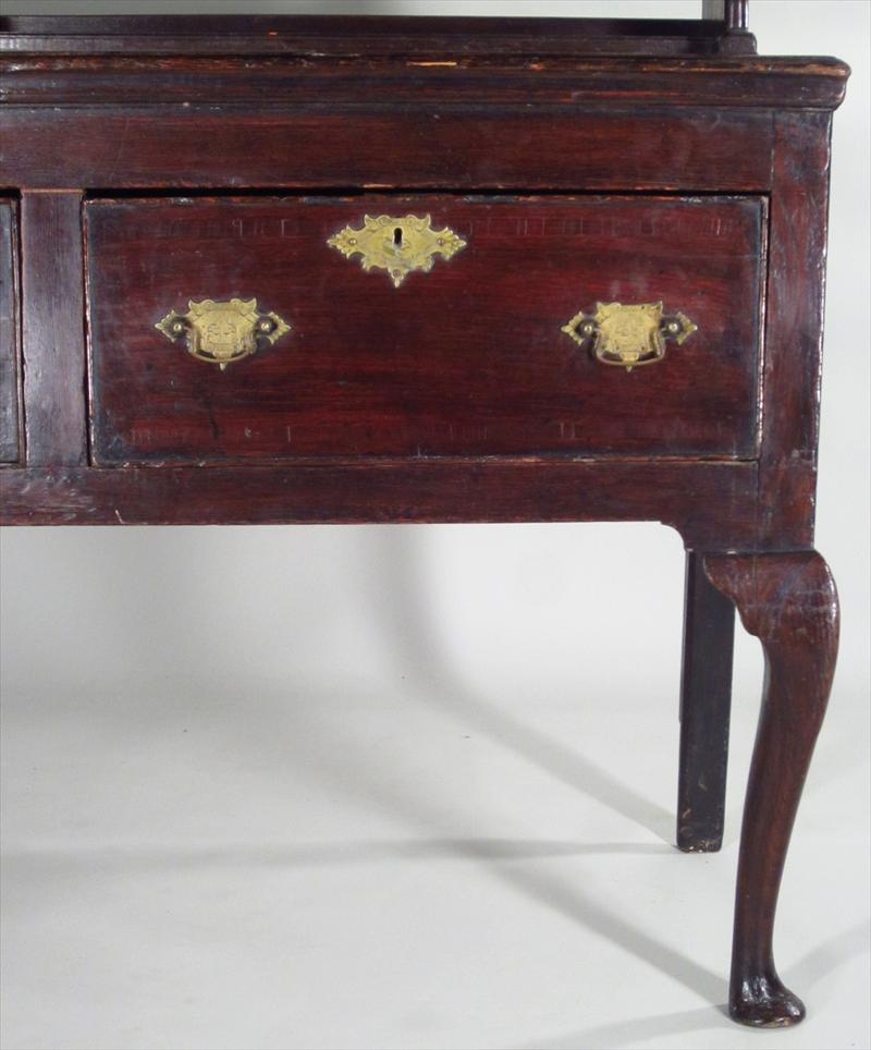 Igavel Auctions George Ii Inlaid Oak Welsh Dresser British Mid